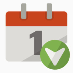 日历下来flat-icons