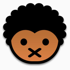 安静的表情符号black-power-emoticons-icons