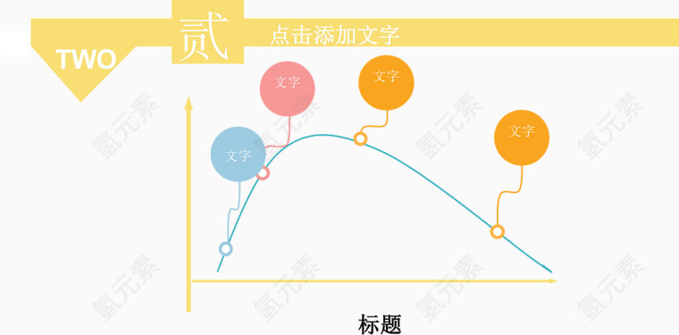 曲线气球组合图.