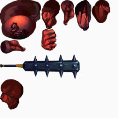 游戏标识素材游戏图标剪影