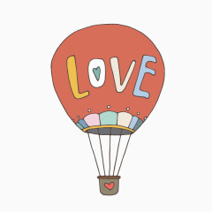 情人节海报爱心素材