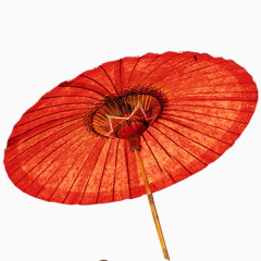 红色舞台伞