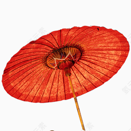 红色舞台伞