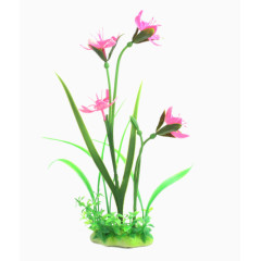 水族箱造景套餐仿真小水仙花