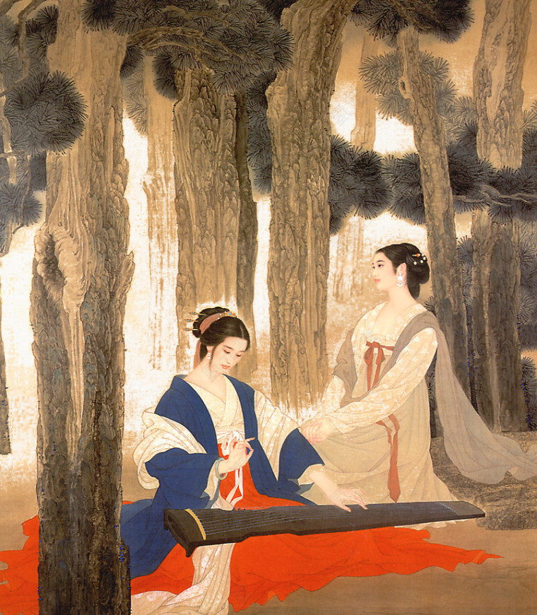 国画美女