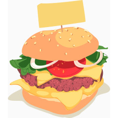 美味快餐汉堡