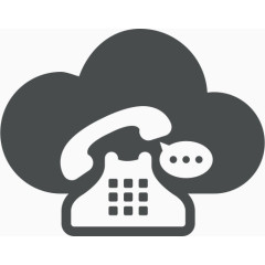 泡沫云云计算通信复古演讲电话云计算