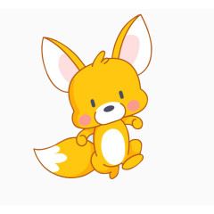 卡通可爱小松鼠