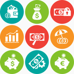 财务系列图标