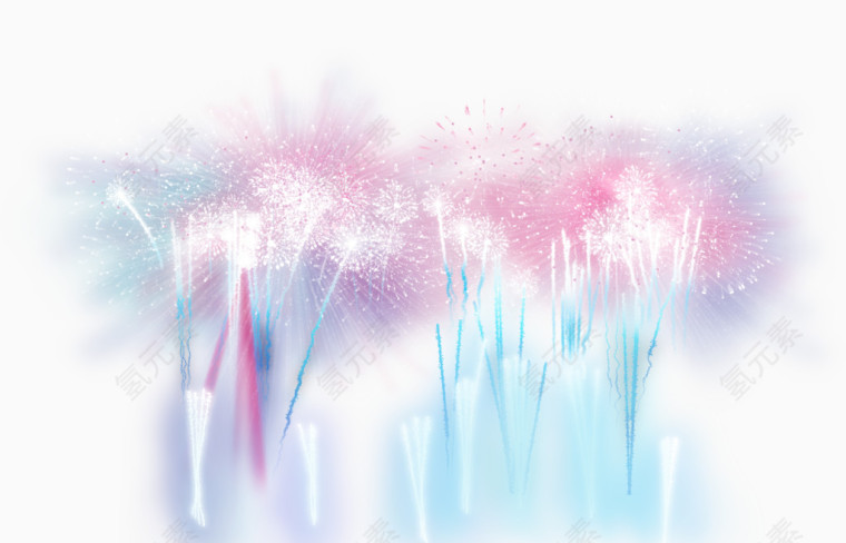 绚烂烟花效果