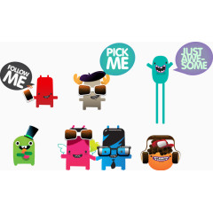 创意怪物形象合集