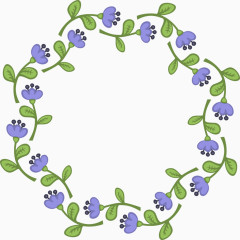 花卉边框