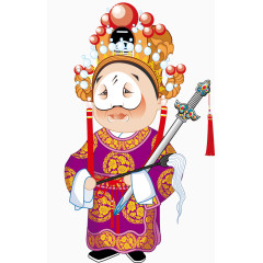 高清京剧卡通人物Png