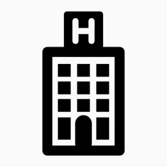 医院大楼图标