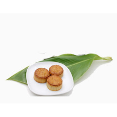 一盘小月饼