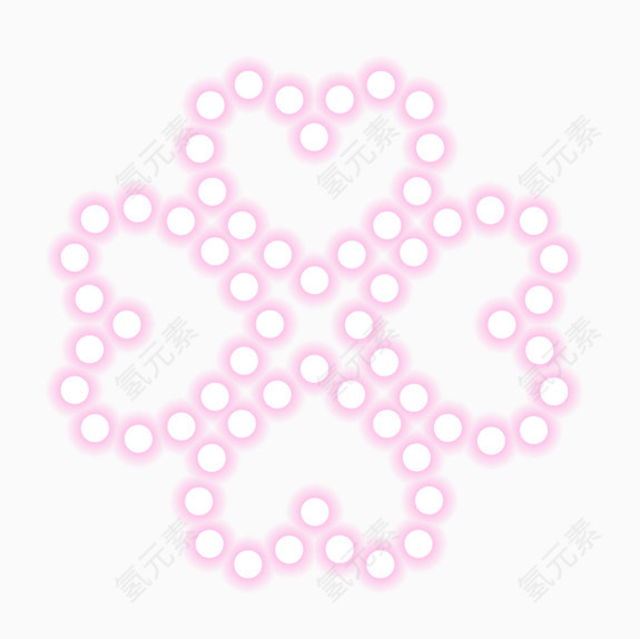 精致圆形五彩烟花