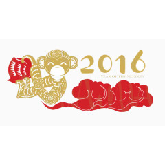 猴年喜庆元素