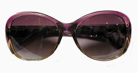 派丽蒙深咖啡色墨镜