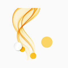 抽象曲线几何线条