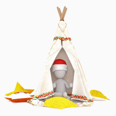 花朵蝴蝶结装饰针线