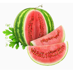 逼真新鲜可口西瓜