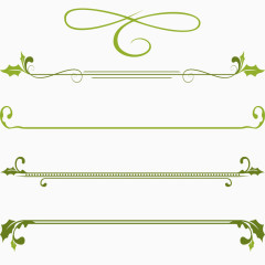 植物花纹边框