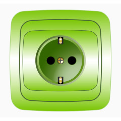 绿色环保插头