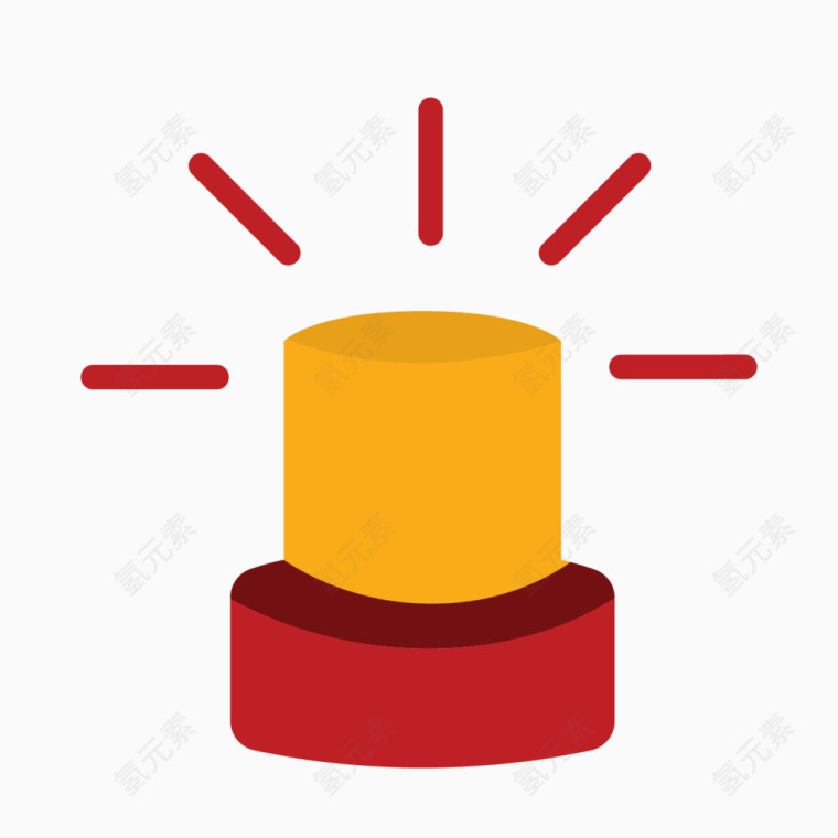 精美消防元素图标