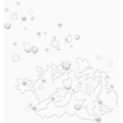 花卉插画水彩花草素材