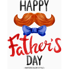 父亲节素材元素