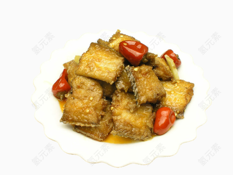 风味带鱼图片素材