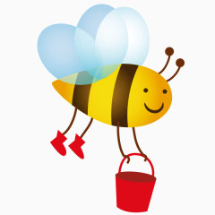卡通蜜蜂