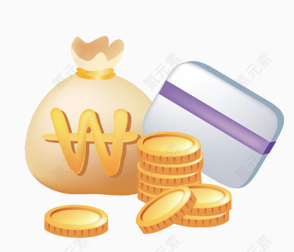 金币和银行卡