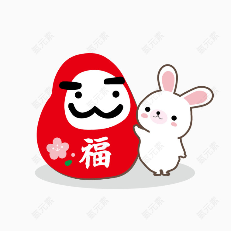 新年卡通元素