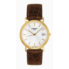 金咖色天梭腕表手表女表