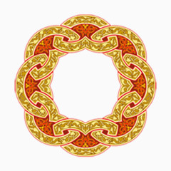 圆环形装饰图案