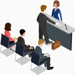 商务人物矢量素材