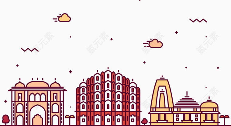 线性建筑大楼
