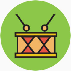 婴儿玩具剪影可爱卡通图标素描