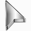 鼠标箭头3 d-metal-icons