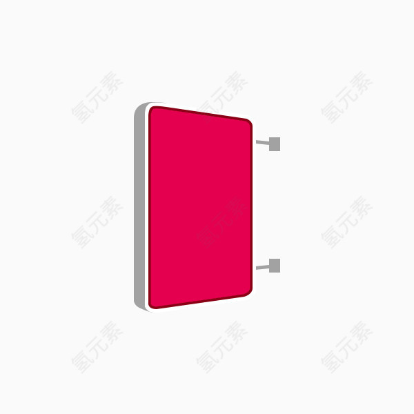 立体侧边宣传栏