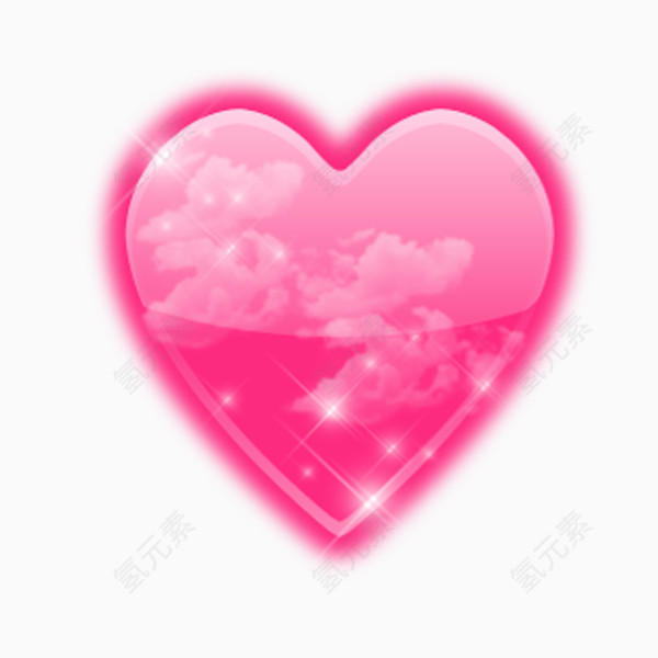 情人节心形PNG透明图片素材