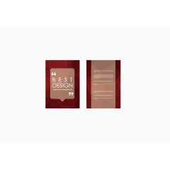 时尚几何卡片设计矢量素材