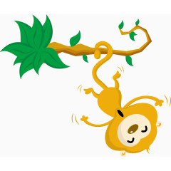 卡通欢乐动物素材