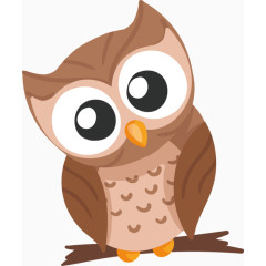 卡通猫头鹰