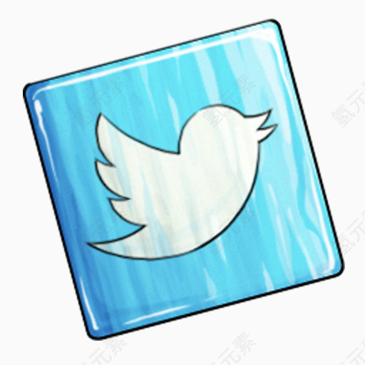 twitter 小鸟logo图标