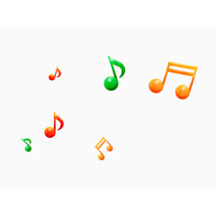 音符漂浮元素