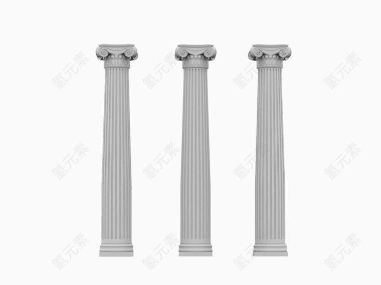 古典欧式罗马柱一