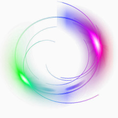 多彩光圈科技光效