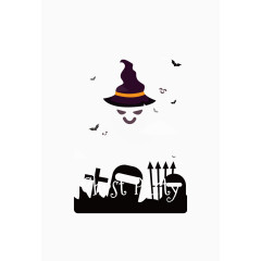 万圣节素材卡片